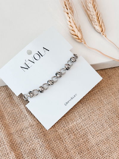 Pulsera Kata plateada
