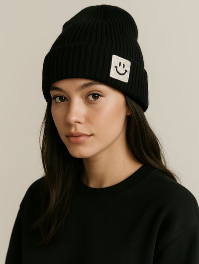 Gorro lana negro 