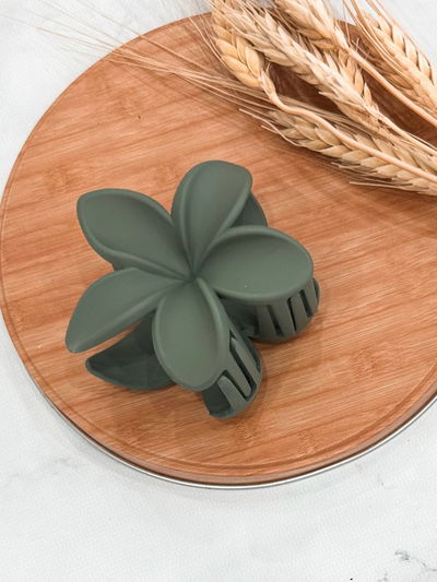 Broche Hawaiana verde