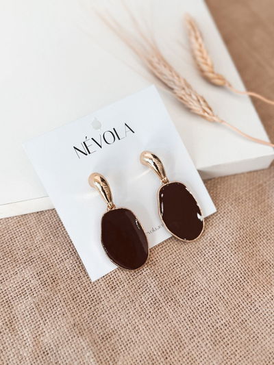 Aros Trendy Abstract marron