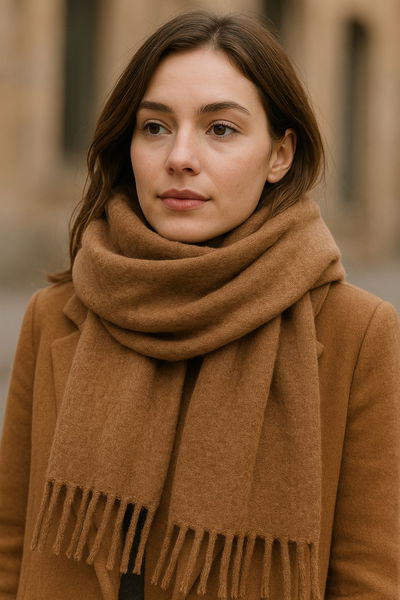 Bufanda Londres marron