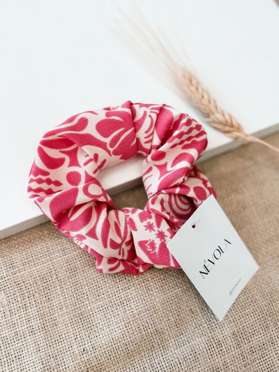 Scrunchie Crazy Pink