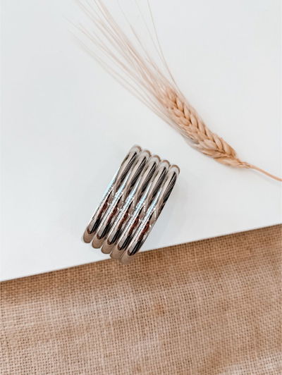 Brazalete Lines Silver