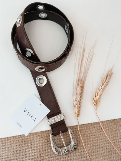 Cinto Roma marron