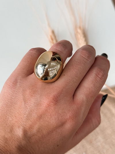 Anillo Chunky Sadie dorado