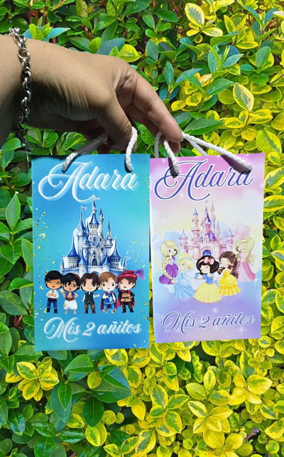 Bolsitas Personalizadas de Cumpleaños 🎉🌈