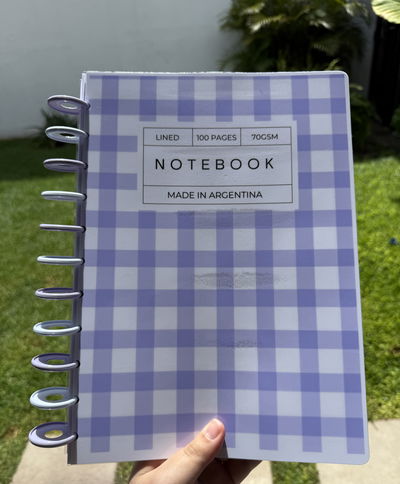 Cuaderno A4 Cuadrille Lila 