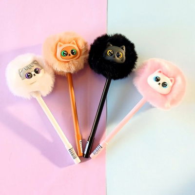 Lapiceras Gatitos Pompon
