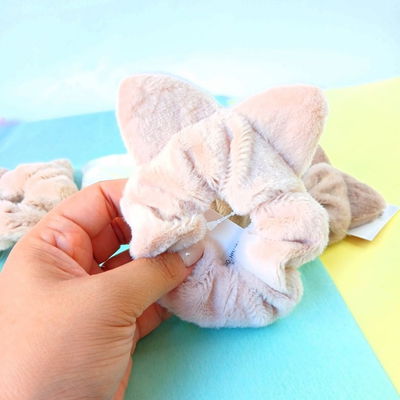 Scrunchies con orejitas