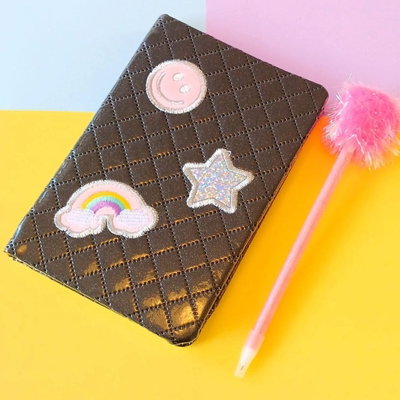 Cuaderno con Boligrafo de Pompon