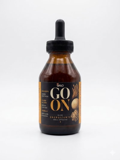 Blend GO ON 100cc "CORDYCEPS-MELENA-TREMELLA" (DOBLE EXTRACTO)