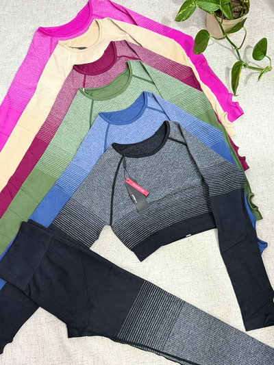 Conjunto Crop top + Calza I-RUN
