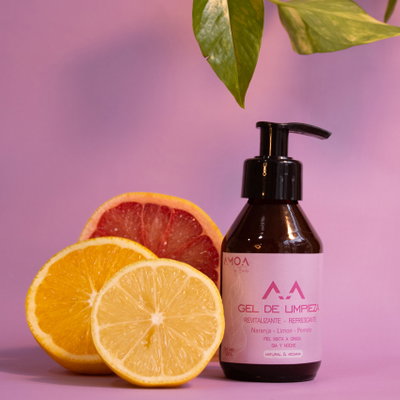GEL DE LIMPIEZA - Ac. esenciales de Limón, Naranja & Pomelo