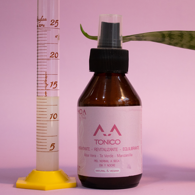 TÓNICO FACIAL - Manzanilla, Romero & Aloe Vera