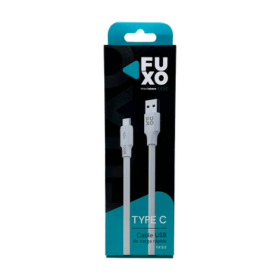 Cable USB 6.0A Tipo C - Fuxo Black