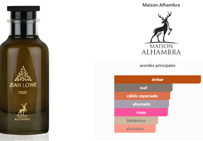 JEAN LOWE NOIR MAISON ALHAMBRA