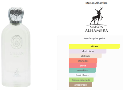 DELILAH BLANC MAISON ALHAMBRA