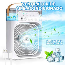 MINI VENTILADOR HUMIFICADOR 