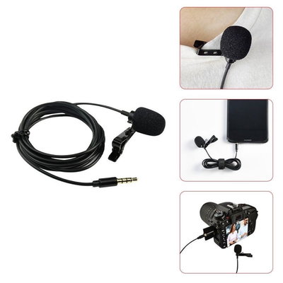 MICROFONO CORBATERO CON CABLE