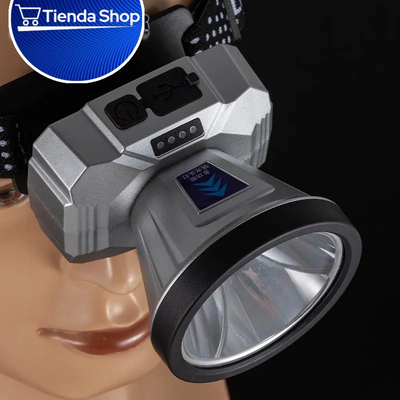 LINTERNA VINCHA USB