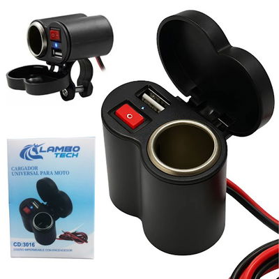 CARGADOR UNIVERSAL PARA MOTO