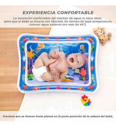  Alfombra de Agua para Bebés 69×50 cm