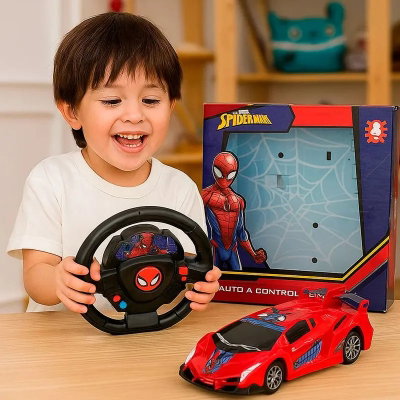 AUTO A CONTROL REMOTO CON VOLANTE
