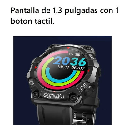 RELOJ SMARTWATCH DEPORTIVO