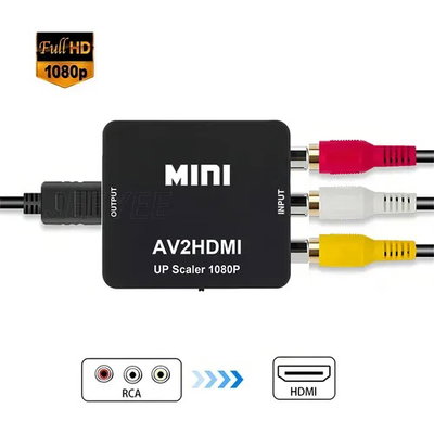 CONVERSOR DE TV RCA A HDMI