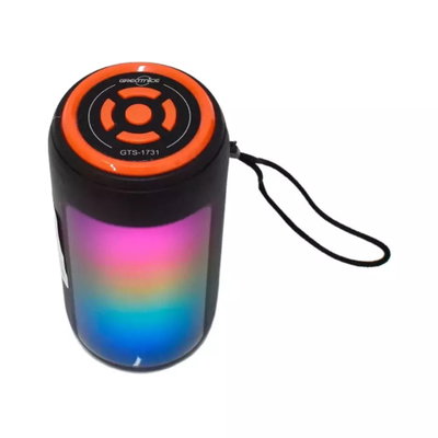 PARLANTE PORTÁTIL BLUETOOTH CON LUCES LED 2"