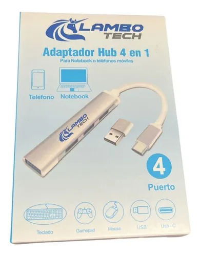 ADAPTADOR HUB 4 EN 1