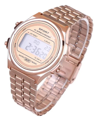 RELOJ NEW VINTAGE W-133 ACERO