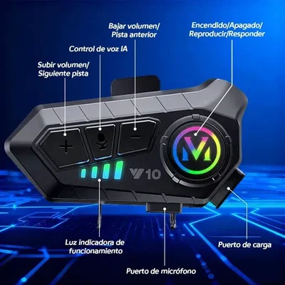 INTERCOMUNICADOR DE CASCO/MOTO