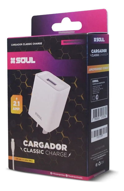 CARGADOR IPHONE USB + CABLE 