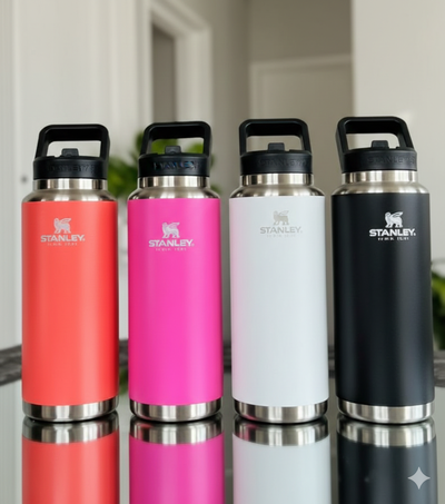 BOTELLA TERMICA ACERO INOX. CON PICO 1LT
