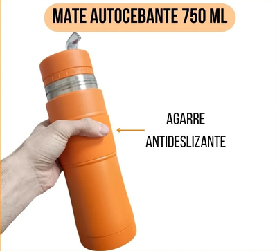 MATE LISTO AUTOCEBANTE ACERO INOXIDABLE