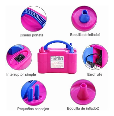 INFLADOR ELECTRICO DE GLOBOS