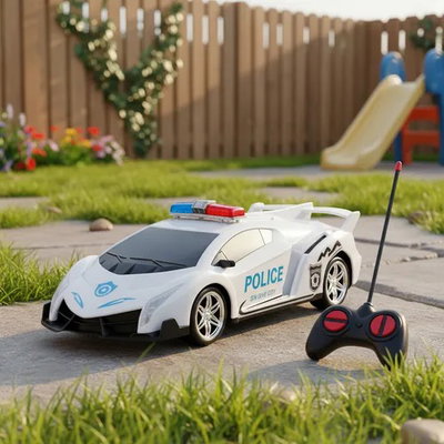 AUTO POLICIA A CONTROL REMOTO