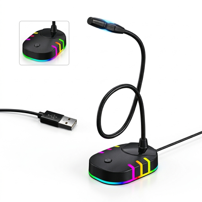  MICROFONO OMNIDIRECCIONAL GAMING/STREAMING