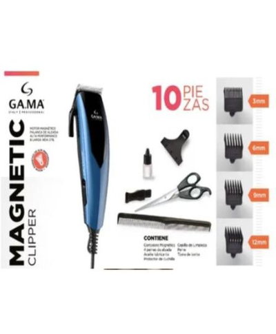 CORTADORA DE PELO GAMA MAGNETIC 10 PZS