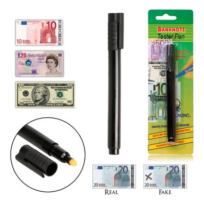 LAPIZ DETECTOR DE BILLETES FALSOS