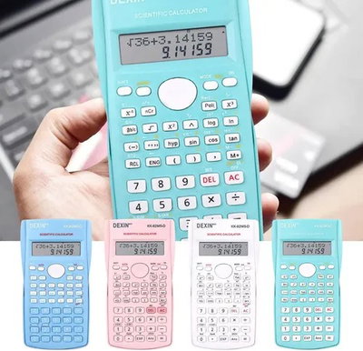 CALCULADORA CIENTIFICA COLOR PASTEL 