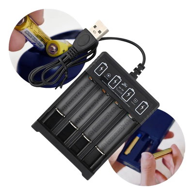 CARGADOR DE PILAS RECARGABLES