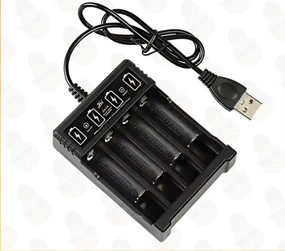 CARGADOR DE PILAS RECARGABLES