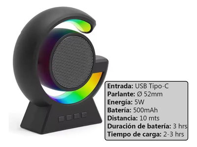 PARLANTE INALAMBRICO PORTATIL GTC