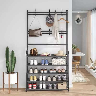 ORGANIZADOR PERCHERO ZAPATERO 5 NIVELES 170x60 