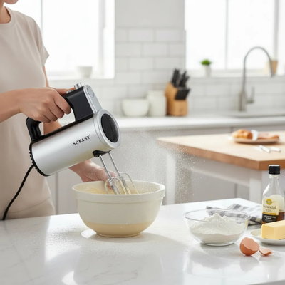 BATIDORA DE MANO ELECTRICA 3 EN 1 800W