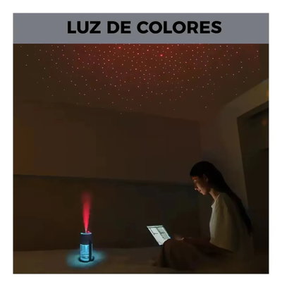 HUMIDIFICADOR CON PROYECTOR DE LUZ  280ML