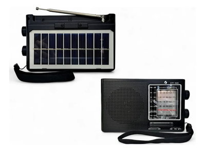 RADIO SOLAR + USB + PILAS  AM/FM/SW + LINTERNA + BLUETOOTH 
