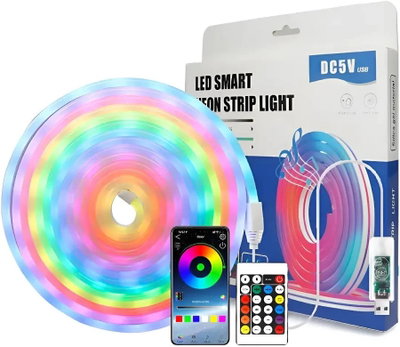 TIRA LED NEON CON APP 5 METROS